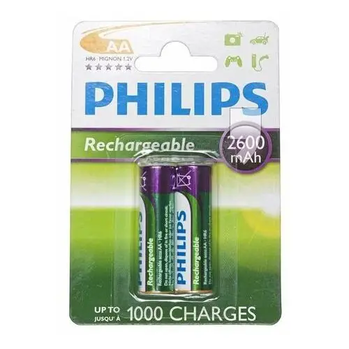 Philips Akumulator aa r6b2a260/10, ni-mh, 2600 mah, 1.2 v