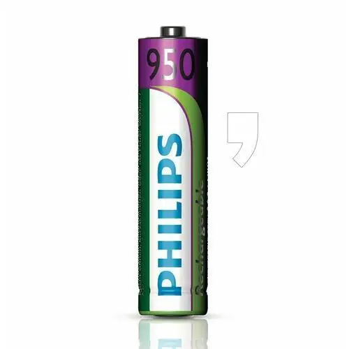 Akumulator AAA PHILIPS R03B2A95/10, Hi-MH, 950 mAh, 2 szt