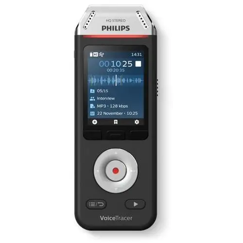 Philips Dyktafon dvt2110 czarny/srebrny