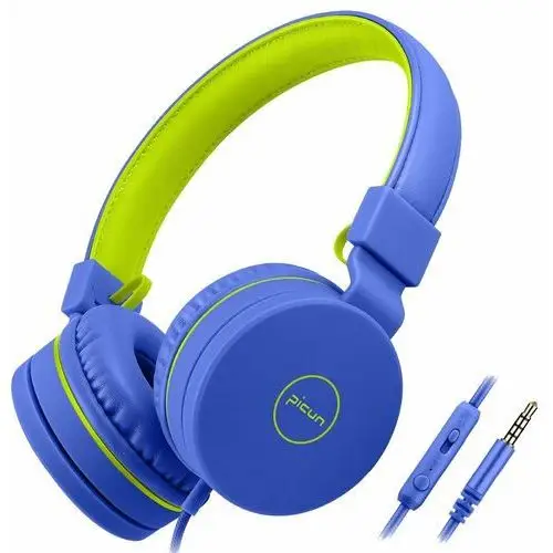 Picun c30-blue słuchawki przewodowe niebieskie