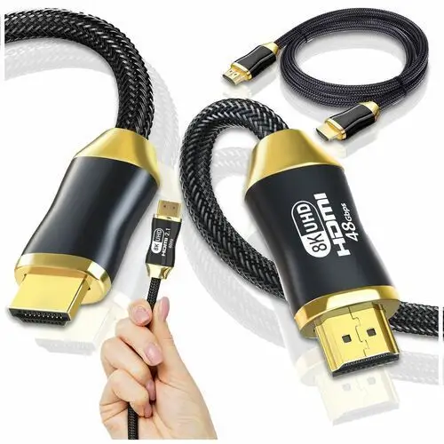 Pixel Kabel hdmi 8k 4k premium przewód 3m 2.1 60hz 120hz full ultra hd high speed