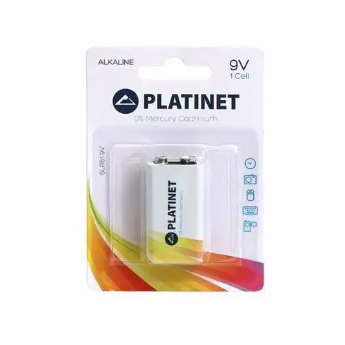 Platinet battery alkaline pro 9v / 6lr61 blister1 [43734]