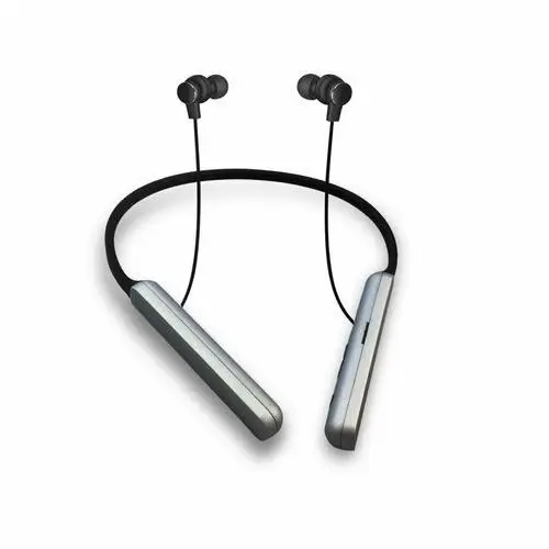 Platinet in-ear bluetooth v4.2 + microsd earphones hoop + mic pm1074 black [44477]