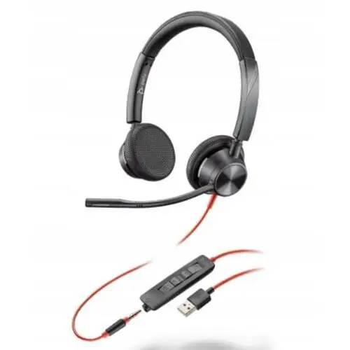 Poly Plantronics słuchawki Blackwire 3325-M Usb-a jack 3,5mm do Teams