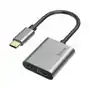 Premium USB-C - USB-C + jack 3,5 mm Karta dźwiękowa USB HAMA Sklep on-line