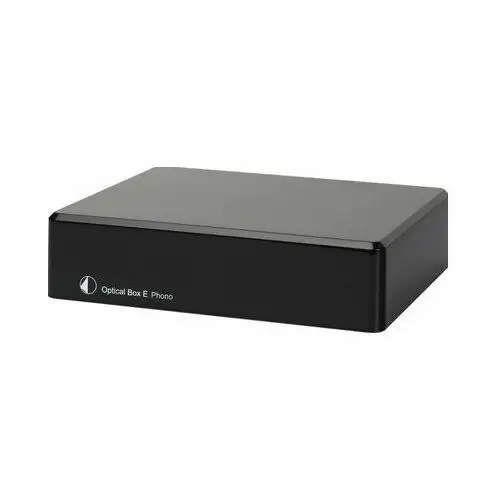 Przedwzmacniacz gramofonowy optical box e phono czarny Pro-ject