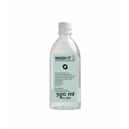 Pro-Ject Wash It 2 - Płyn Do Czyszczenia Płyt Winylowych, 500 Ml