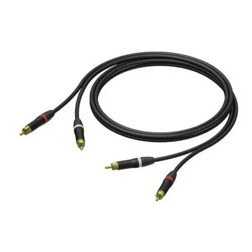 Kabel 2x Męski RCA/Cinch - 2x Męski RCA/Cinch Ultraflex 1,5m, AKPOCKSNETWO021