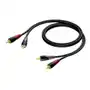 Procab kabel 2x rca/cinch męski - 2x rca/cinch męski 0,5m - cla800/0.5 Sklep on-line