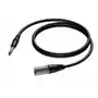 Procab kabel xlr męski - 6.3 mm jack męski stereo 1.5m Sklep on-line