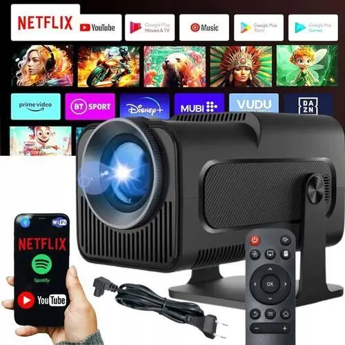 Projektor Rzutnik 4K Android Led Wifi Przenośny Full Hd HY320 Mini