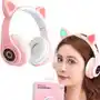 Protect Słuchawki nauszne dla dzieci bluetooth b39 kocie uszy, różowe Sklep on-line