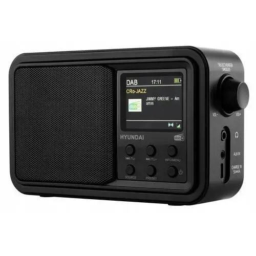 Przenośne radio z Dab+ Hyundai PR650BTDAB funkcja głośnika Bluetooth