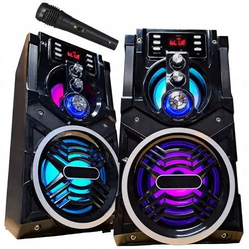 Przenośny Głośnik Karaoke Aux MP3 800W Boombox Kolumna Bluetooth Mikrofon