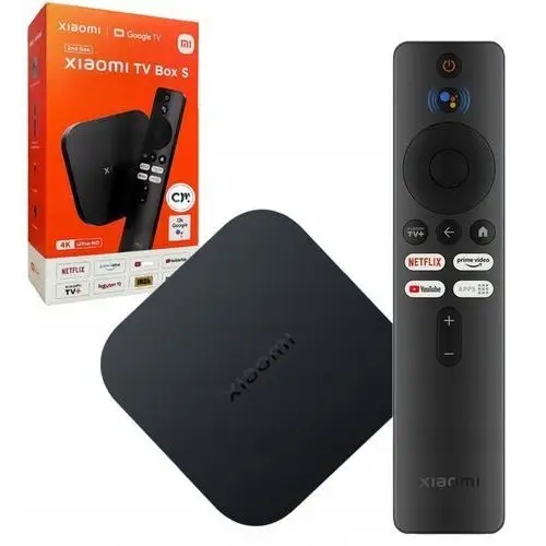 Przystawka Smart Tv do Telewizora Monitora Xiaomi Tv Box S 2 Gen Hdmi 4K