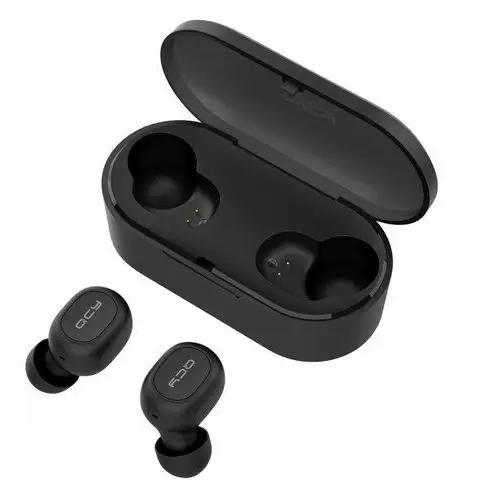 Qcy T2C Słuchawki Bezprzewodowe Dokanałowe Tws Bluetooth 5.0 Czarne
