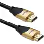 Qoltec Kabel hdmi v2.1 ultra high speed 8k 60hz 28awg gold ethernet 2m Sklep on-line