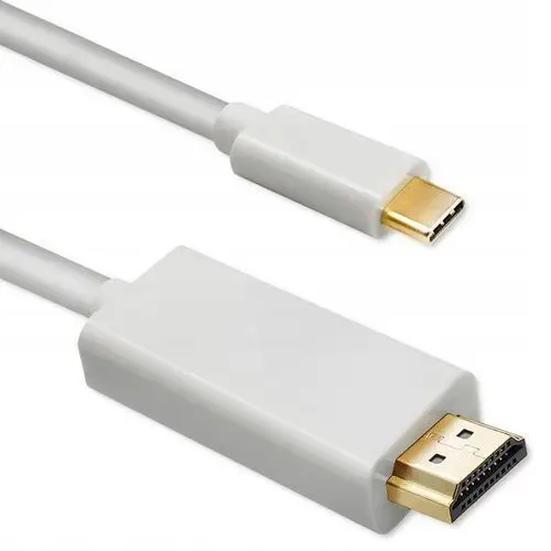 Qoltec Kabel Usb 3.1 typ C męski/ Hdmi A męski 4K Alternate mode 1m laptop