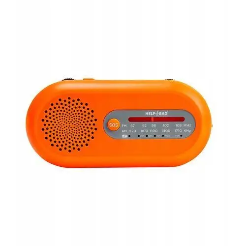 Radio awaryjne na dynamo Help Bag Power Pro (mini agregat, Led, syrena Sos)