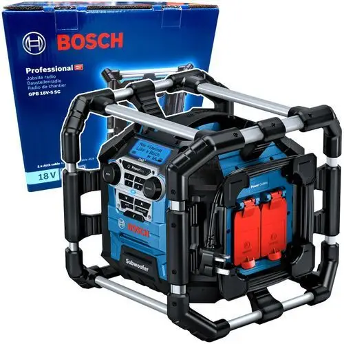 Radio budowlane 230V/18V Bosch Gpb 18V-5 Sc 06014A4100 Fm Bluetooth Dab+