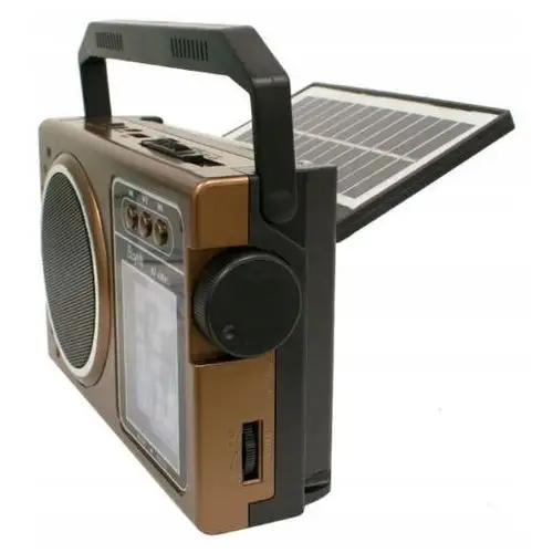 Radio Fm przenośne solarne Usb micro Sd Bluetooth