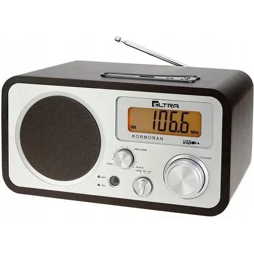 Radio Fm w drewnianej obudowie Eltra Kormoran MP3 Usb