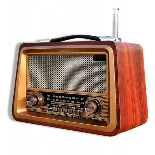 Radio Fm w stylu Retro z bluetooth Usb MP3 Antena