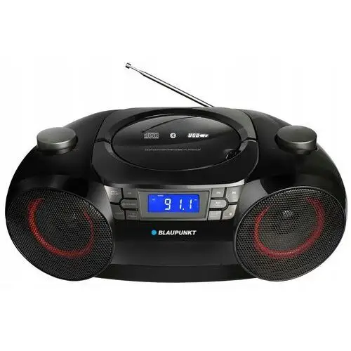 Radio Kuchenne Bluetooth Boombox Fm Blaupunkt BB30BT Usb Aux Bt CD LCD