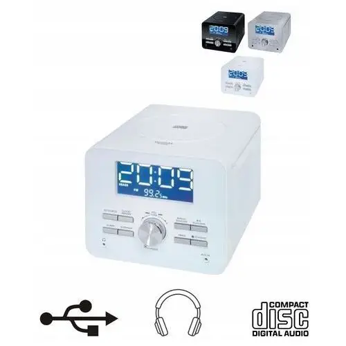 Radio Kuchenne Radio Odtwarzacz CD MP3 Budzik