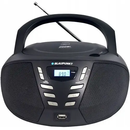 Radio kuchenne Radioodtwarzacz przenośny Blaupunkt Fm CD Usb Czarny