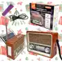 Radio przenośne Fm Ltc Netta retro bluetooth z solarem LXLTC103UBT Sklep on-line