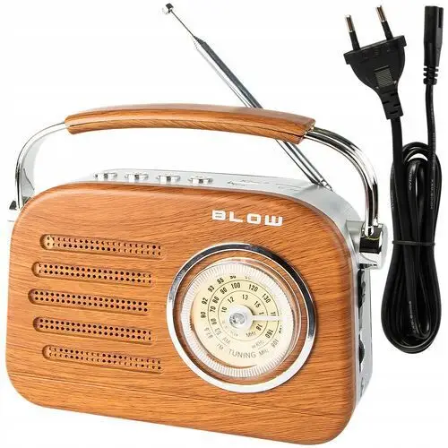 Radio Przenośne Kuchenne Retro Budowalane Warsztatowe Bluetooth Fm