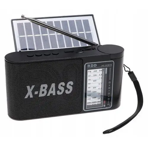 Radio Przenośne Solarne Głośnik Bluetooth 1347