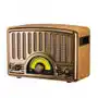 Radio retro Memphis Retropolis 1200mAh microSD Usb Bluetooth zasięg 25m Led Sklep on-line