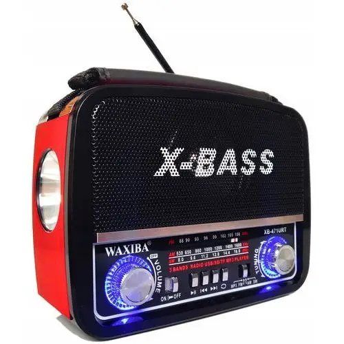 Radio sieciowo-bateryjne Am, Fm, Sw Waxiba XB-471URT
