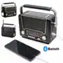 Radio sieciowo na Baterie Am Fm Retropolis Nashville Bluetooth Solarne Usb Sklep on-line