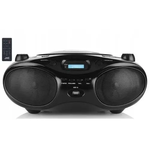 Radioodtwarzacz Radio Fm Boombox Jvc CD Usb Bluetooth Dab+ 4W Rds Pilot