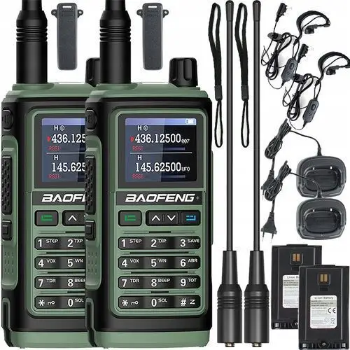 Radiotelefon Baofeng UV-17E Krótkofalówka Walkie Talkie Vhf Uhf Eu 2 szt