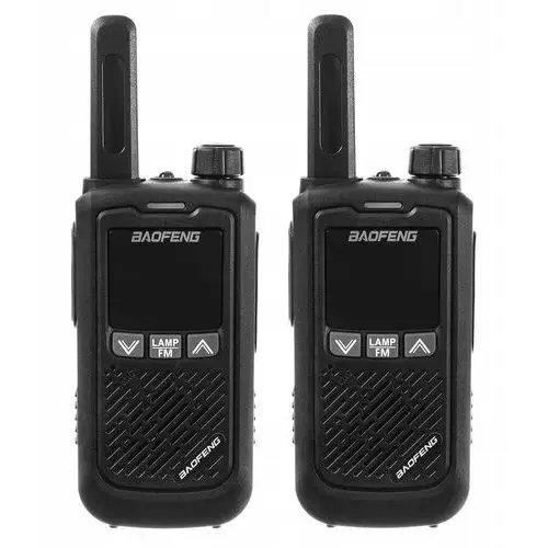 Radiotelefon Krótkofalówka Walkie-talkie Baofeng BF-T17 czarny 2 szt