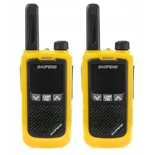 Radiotelefon Krótkofalówka Walkie-talkie Baofeng BF-T17 żółty 2 szt