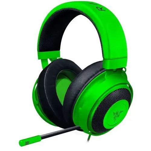 RAZER Kraken Green - Słuchawki dla graczy, przewodowe 1,3 m, RZ04R3M1