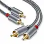 Kabel 2rca - 2rca cinch pro ofc hq audio stereo 2m Reagle Sklep on-line