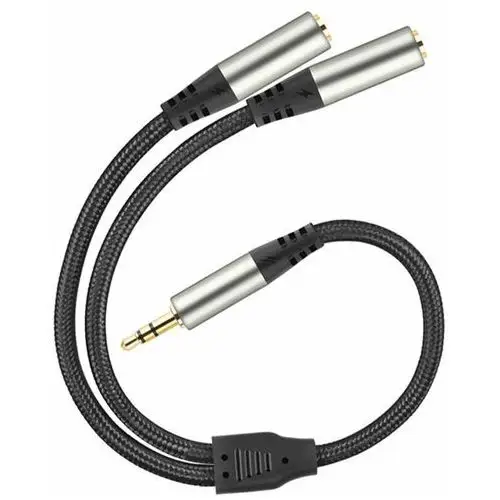 Reagle rozdzielacz kabel mini jack na 2 słuchawki aux ofc