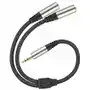Reagle rozdzielacz kabel mini jack na 2 słuchawki aux ofc Sklep on-line