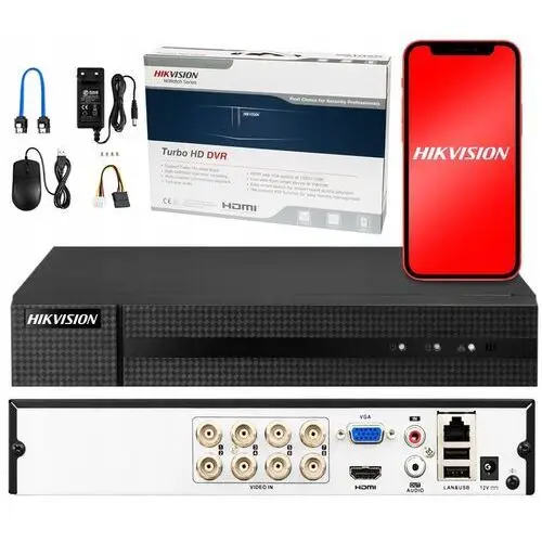 Rejestrator 8-KANAŁOWY Hikvision HWD-5108M Hd-tvi Podgląd 24/7