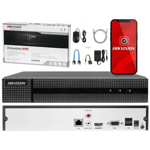 Rejestrator 8 kanałowy Ip Hikvision HWN-4108MH 8Mp