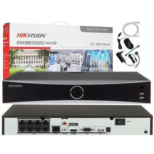 Rejestrator Hikvision Acusense DS-7608NXI-K1/8P Najnowsza wersja