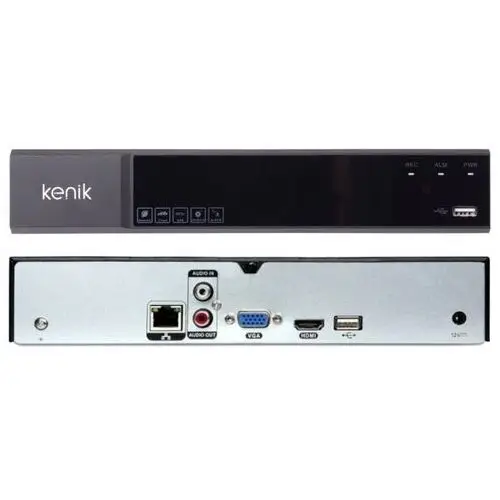 Rejestrator Ip Kenik KG-NVR4018-V3 do 8 Kamer Ip 8Mpx Analiza obrazu Ivs