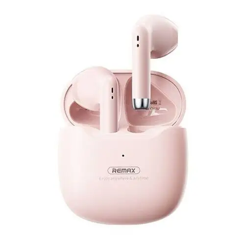 Słuchawki bezprzewodowe marshmallow stereo (różowe) Remax