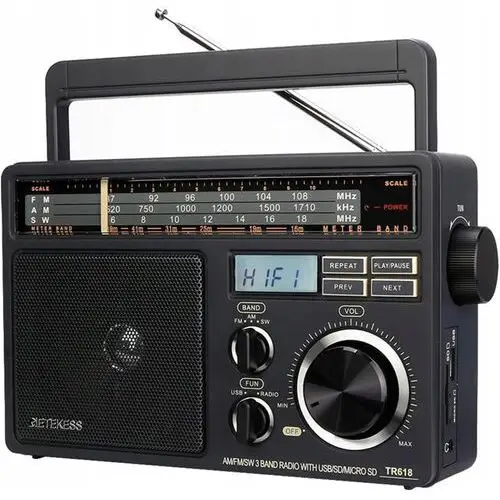 Retekess TR618 Przenośne Radio, Fm Am Sw Radio Kuchenne,Digital Radio